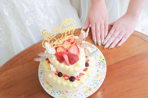 ケーキが登場