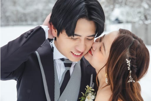 幸せが溢れる、距離感