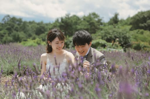 ラベンダーを持って帰ることも出来るんです。