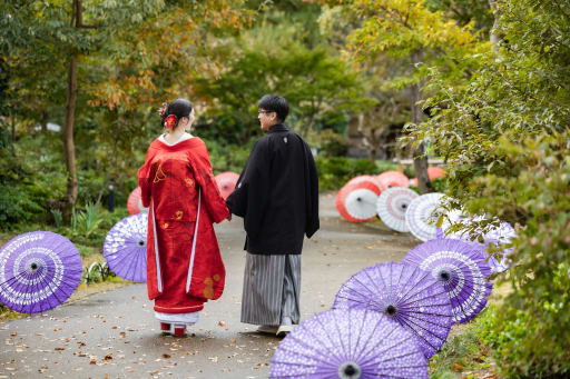 和傘ロードもいい感じですね。