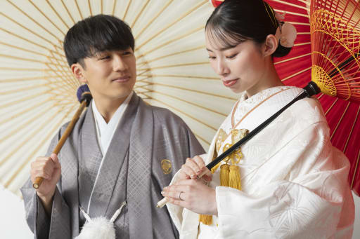 番傘が彩る世界