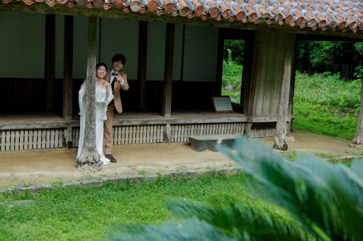 屋部の久護家へ