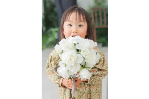 可愛いブーケガール♡