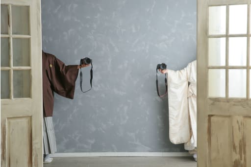 カメラがひょっこり！