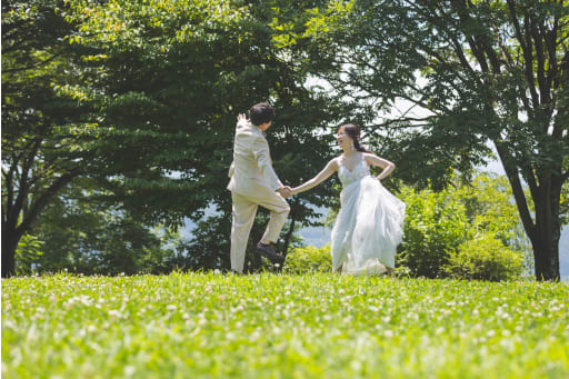 丘の上でルンルン♫