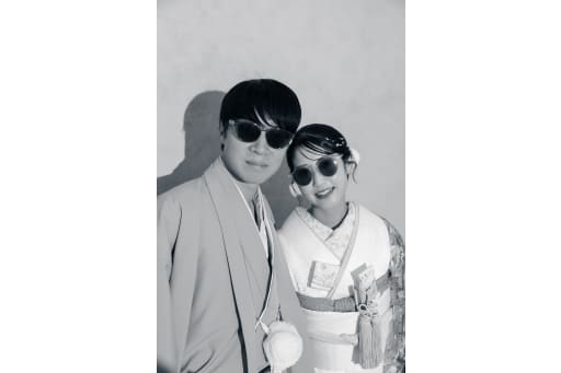 サングラスでカッコよく