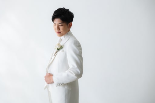 新郎様のソロカット