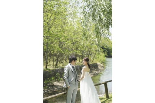 お天気も良く、緑が綺麗でした！