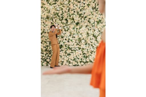 手のひらサイズの新郎様