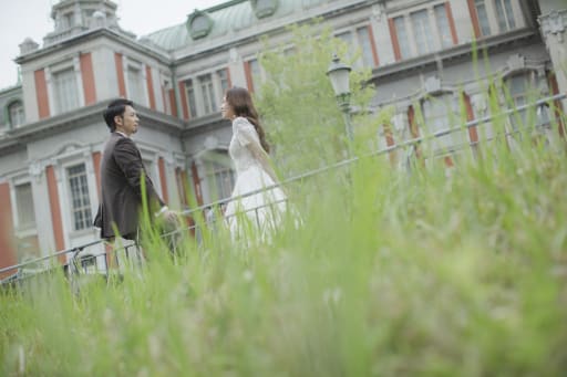 公会堂の外観と・・・