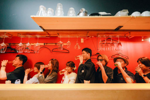 みんな揃ってぐいっと☆