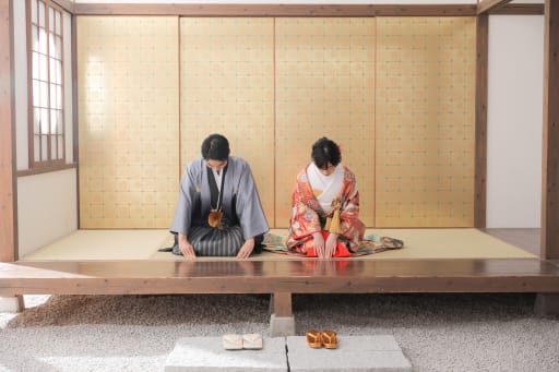 正式姿③お辞儀