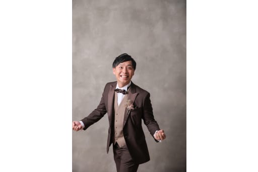 新郎様のソロショット