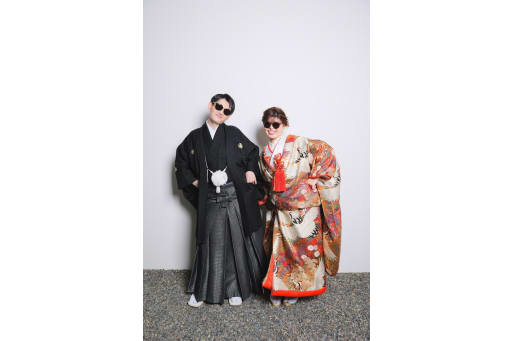 持ち込み小物でノリノリ♪