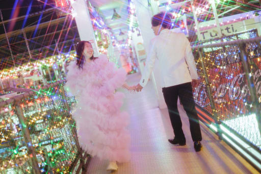 2階の通路も、エモ可愛い♡