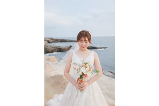 ベールをつけたお写真も！！