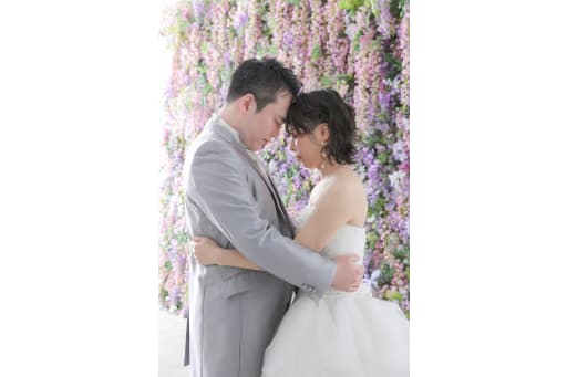 藤の花で、より華やかに