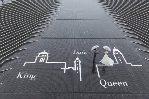 大桟橋にきました！