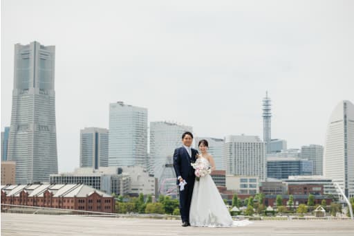 大さん橋での撮影も！