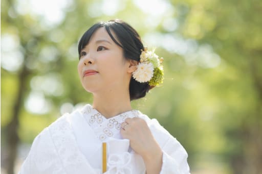新婦様ソロショット