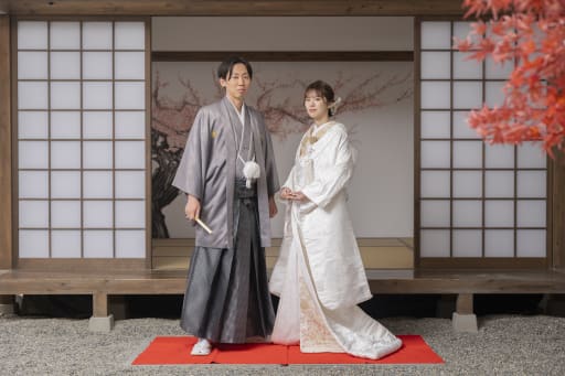 昔ながらの立ち姿も