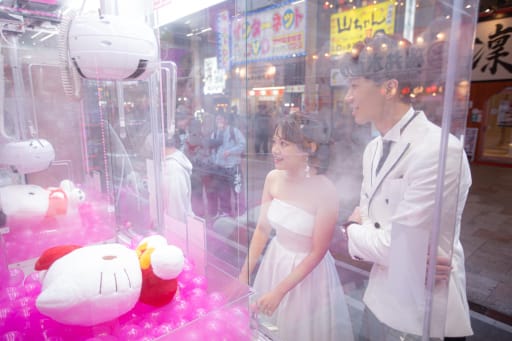 UFOキャッチャーにチャレンジ！  