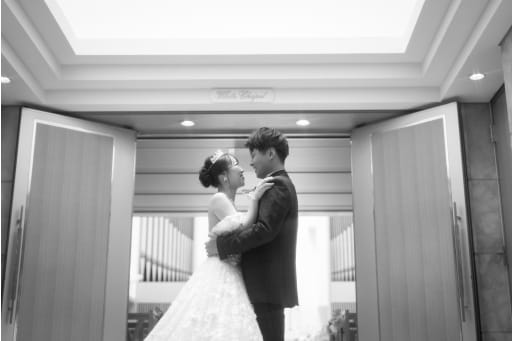 見つめ合う二人