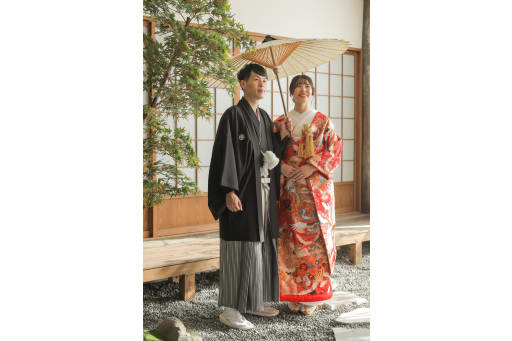 和傘もご用意してます！