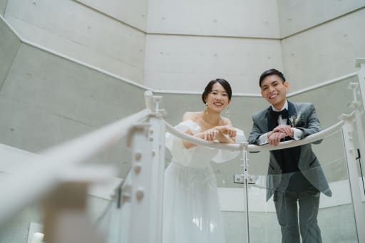 笑顔も素敵なんです