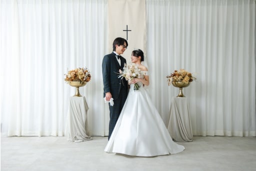 チャペル背景で