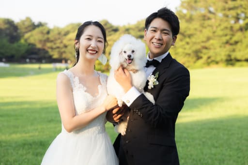 愛犬と一緒に！