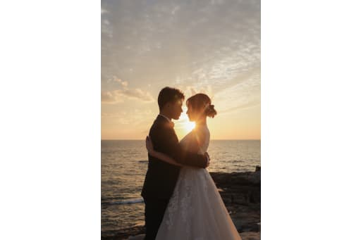 夕日がとっても綺麗な日でした☺︎