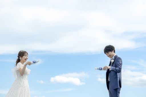青空にカルピスで