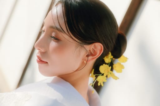 続いて、新婦様のソロカット。