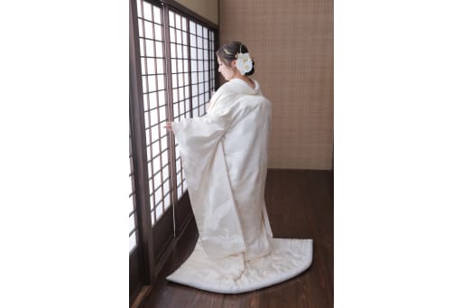 新婦様のソロカット：白無垢が似合いすぎる！