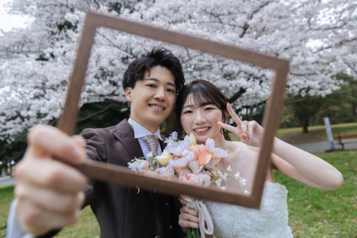 遊び心溢れるフレームショット