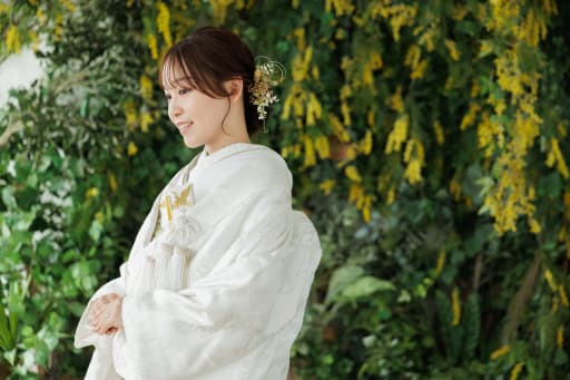 ご新婦様ソロカットから