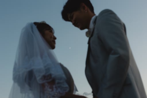 月なんて撮ってみたり