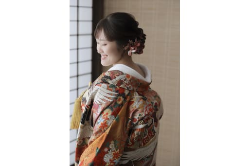 和装撮影スタート