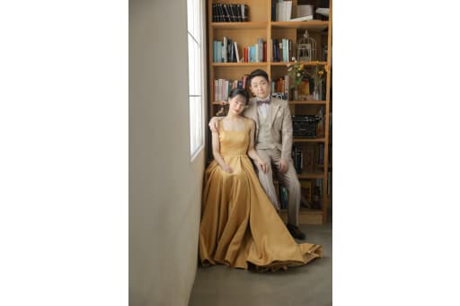 2着目は新作のカラードレス♪