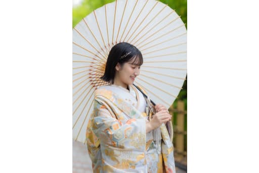 和装を纏ったソロカット