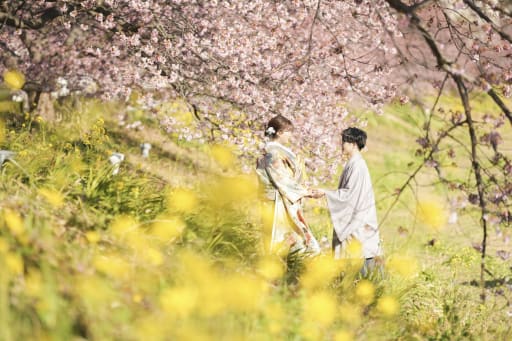 囲まれながれの撮影も可能