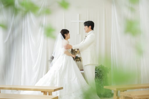 幸せ溢れる眼差し  