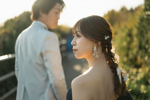 新婦様の凛とした横顔！