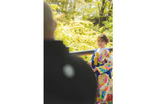 最後は旦那様越しのお嫁様。