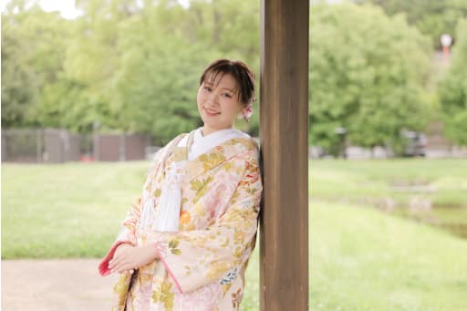 新婦様のソロショット