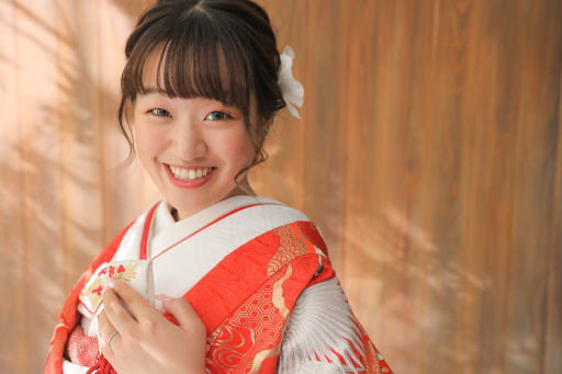 華やかな新婦さん