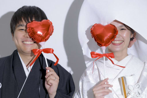 ハートを持って♡