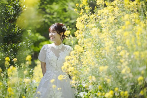 新婦様お一人ショット