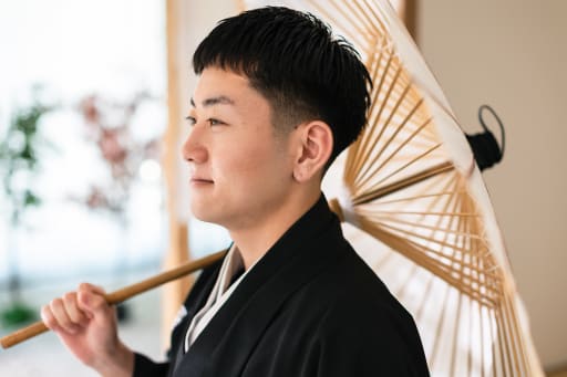 新郎様ソロショット！